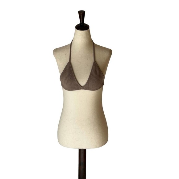 Ser.o.ya Dahlia Bikini Top and Shrug Set in Brown - Picture 5 of 13